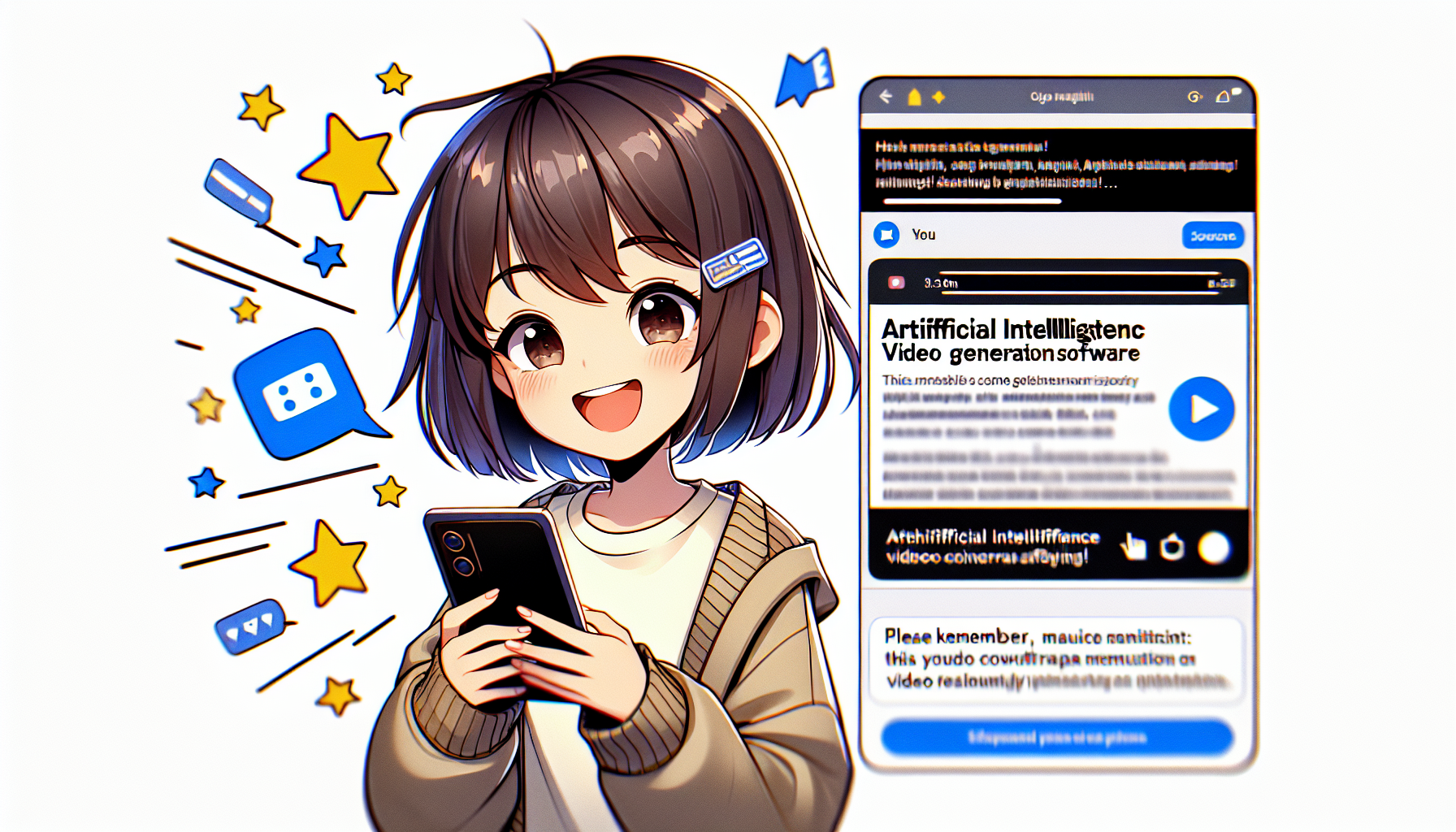 仕事中のオフィスシーン