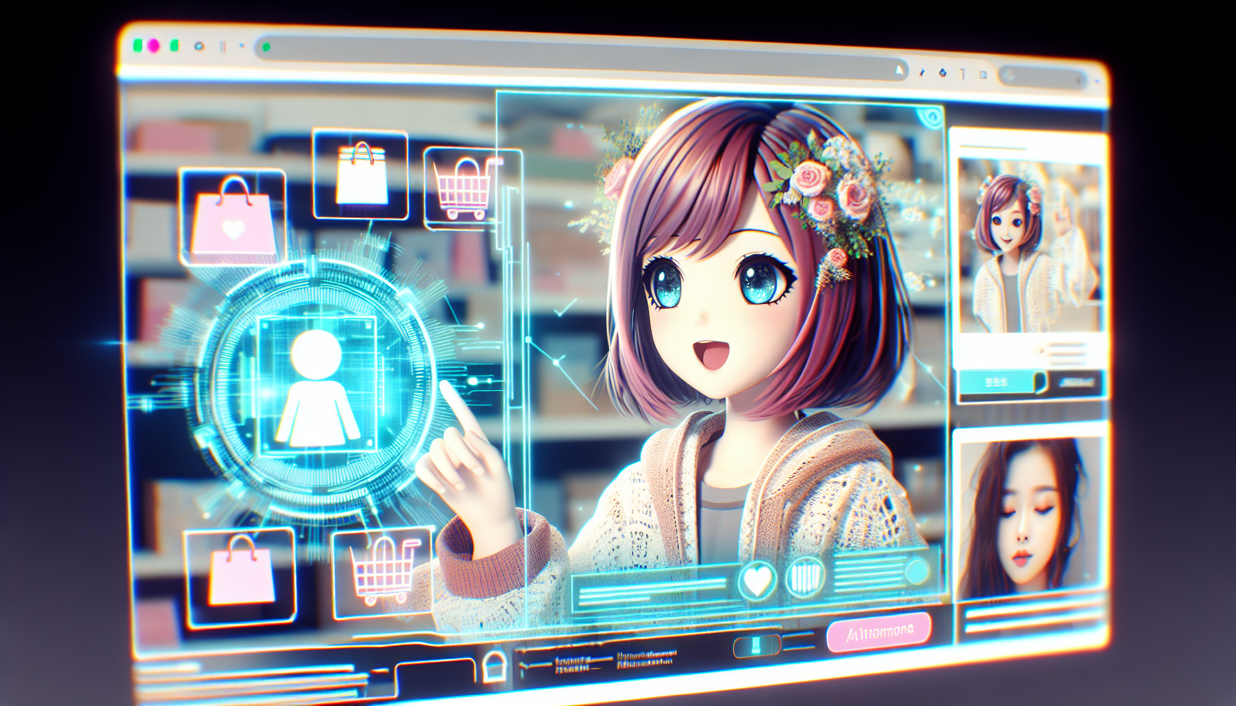 商品の詳細をクローズアップ