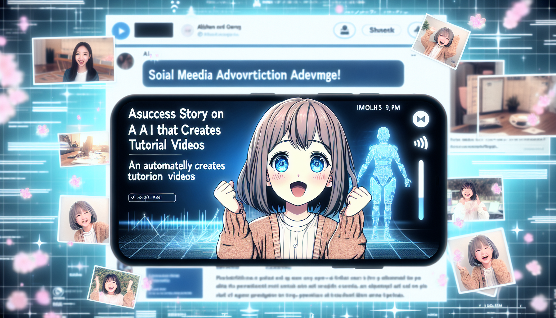 商品の魅力強調シーン