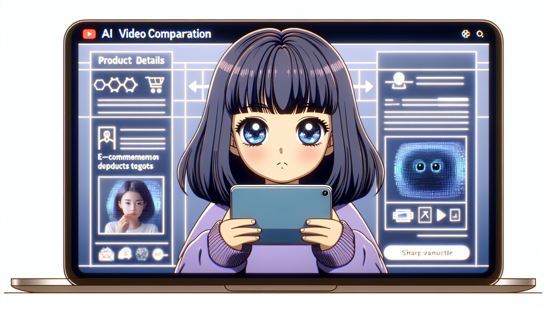 キッチンでの朝食のシーン