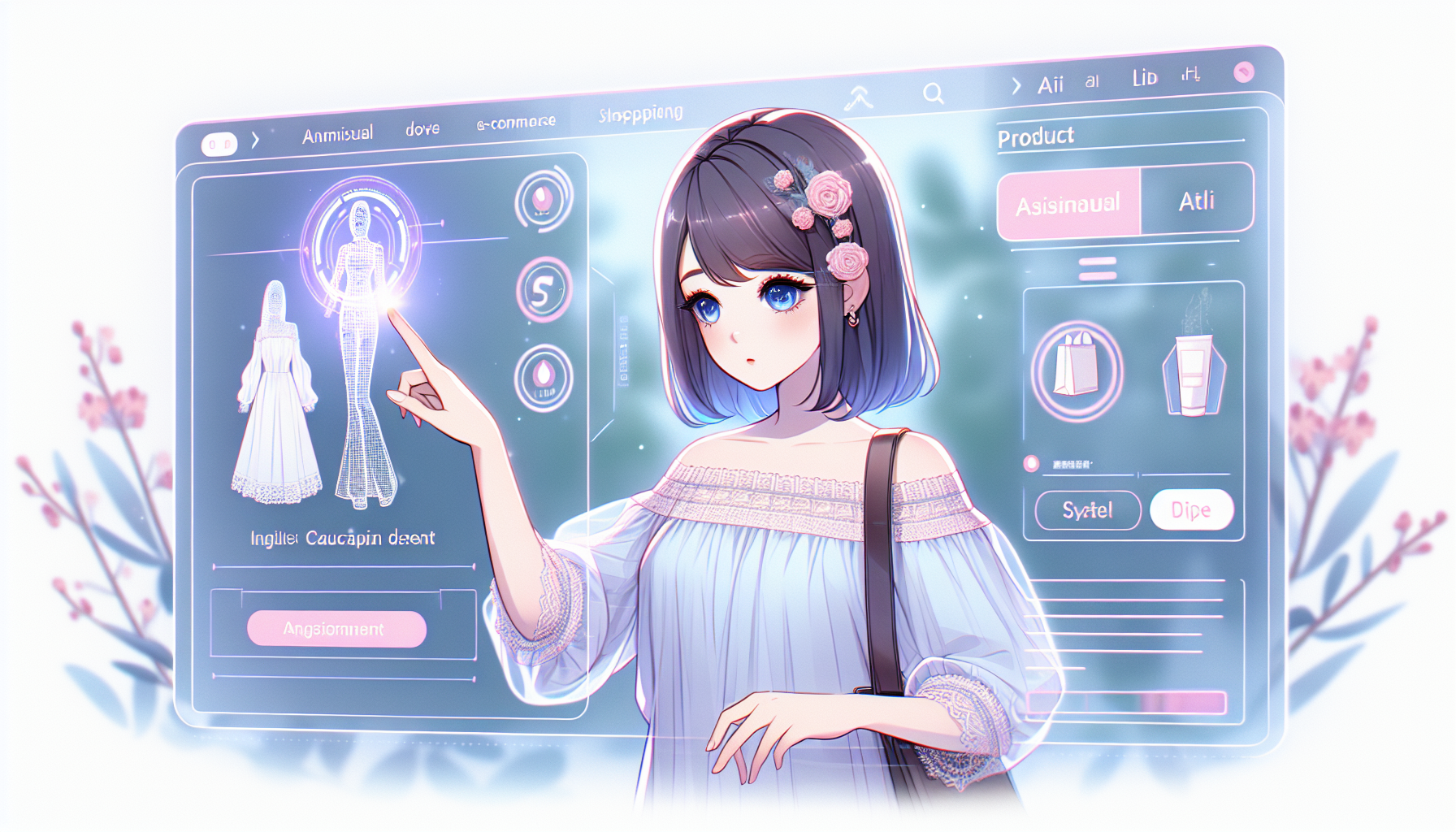 おしゃれなカフェでの一時