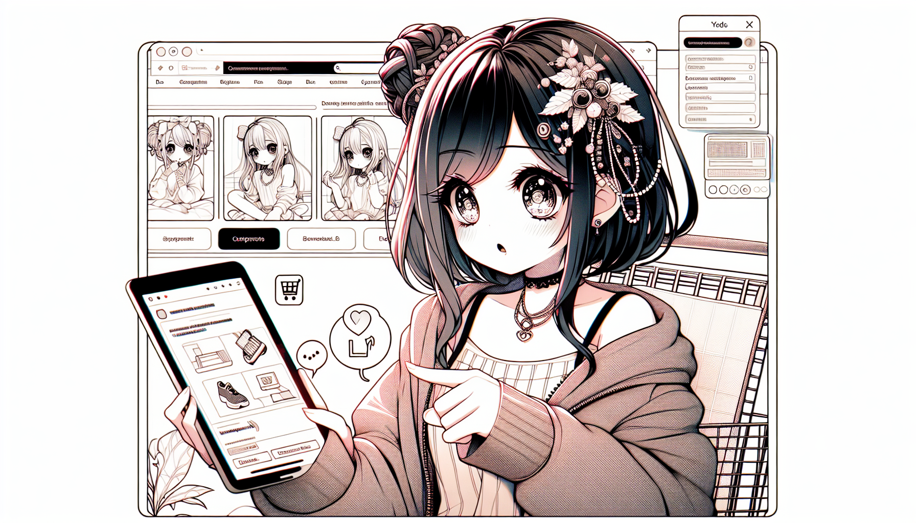 商品の特長を際立たせる