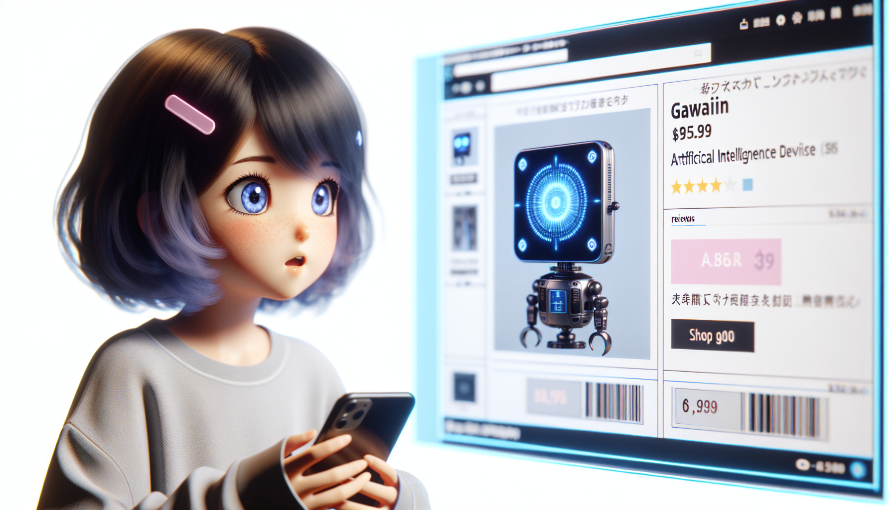 キッチンでの朝の一コマ