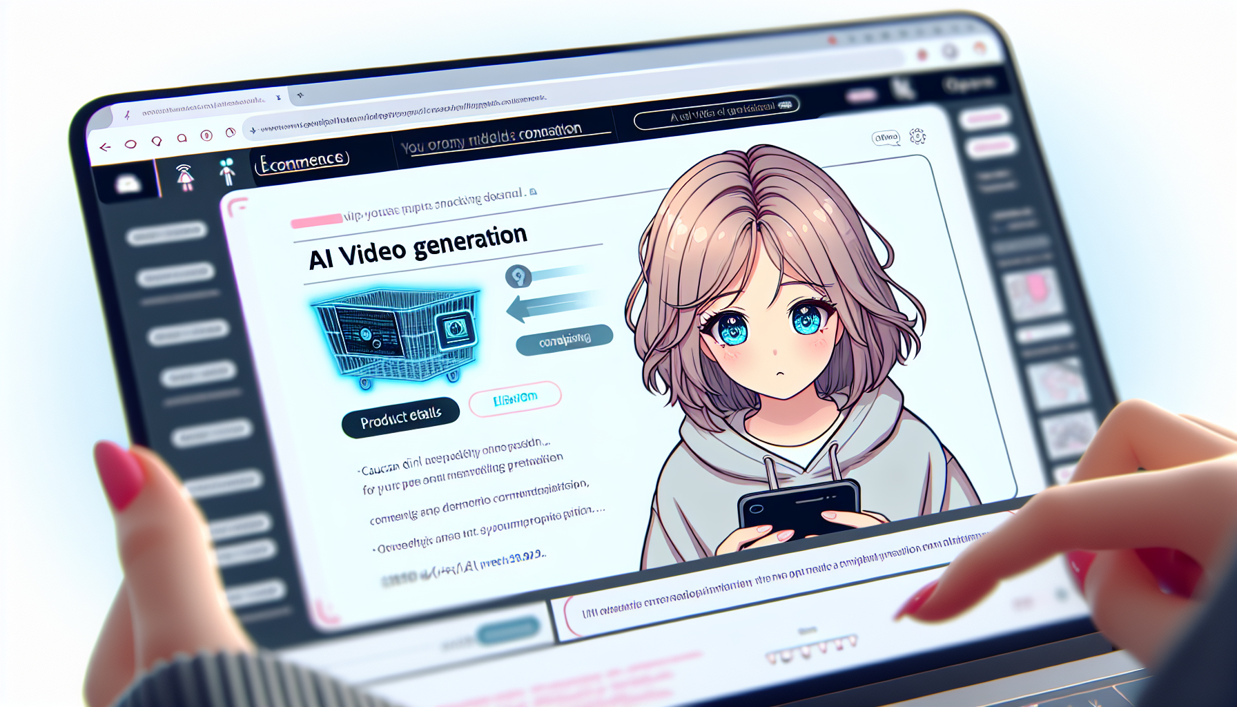 商品を詳細に紹介