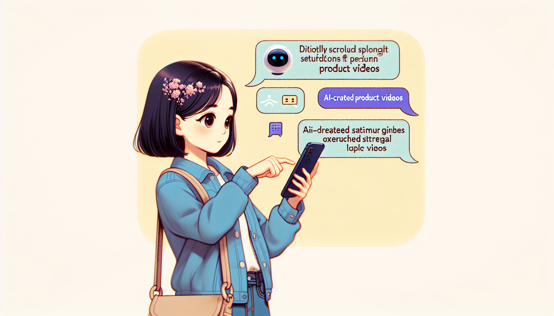 リビングでの一コマ