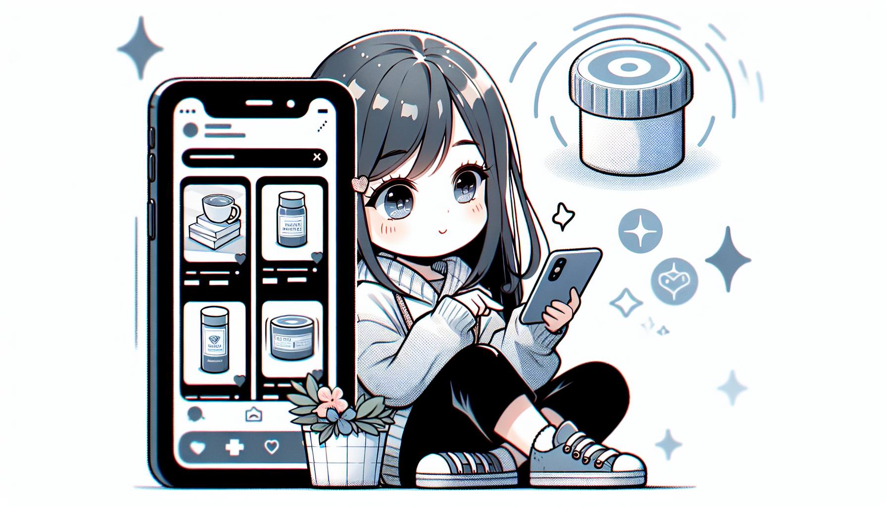 視聴者の注目を引く