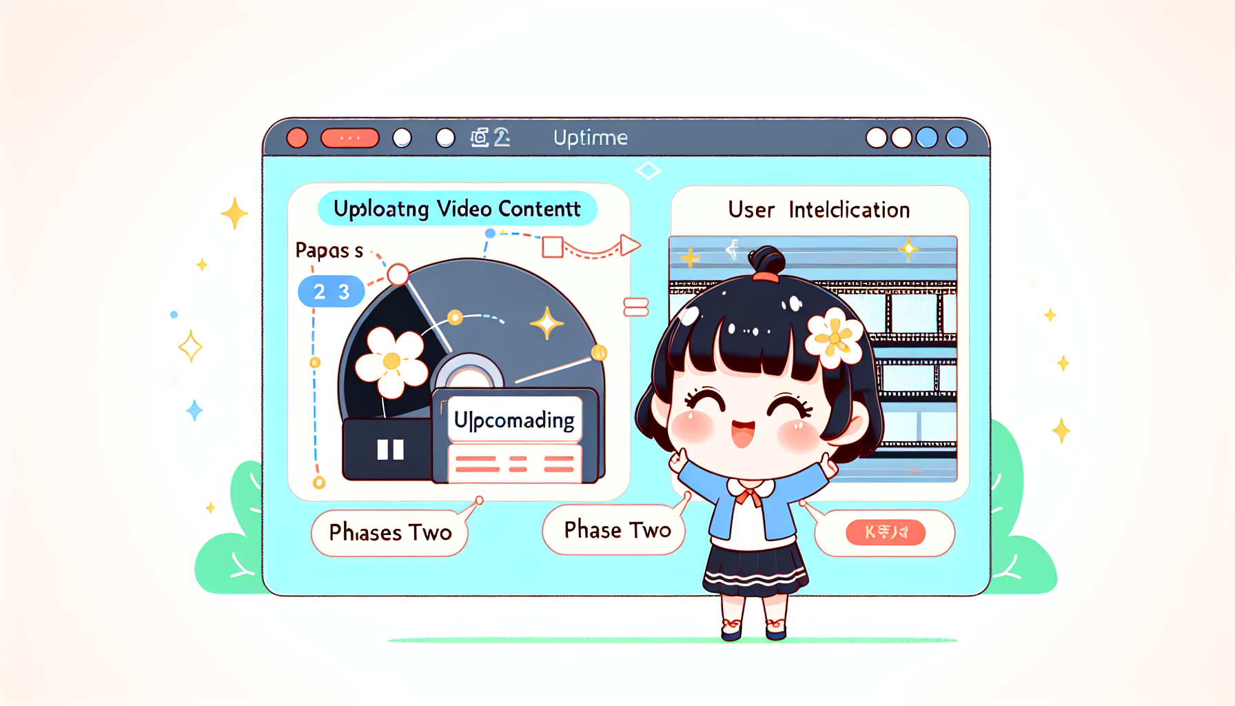アクションステップ視覚化