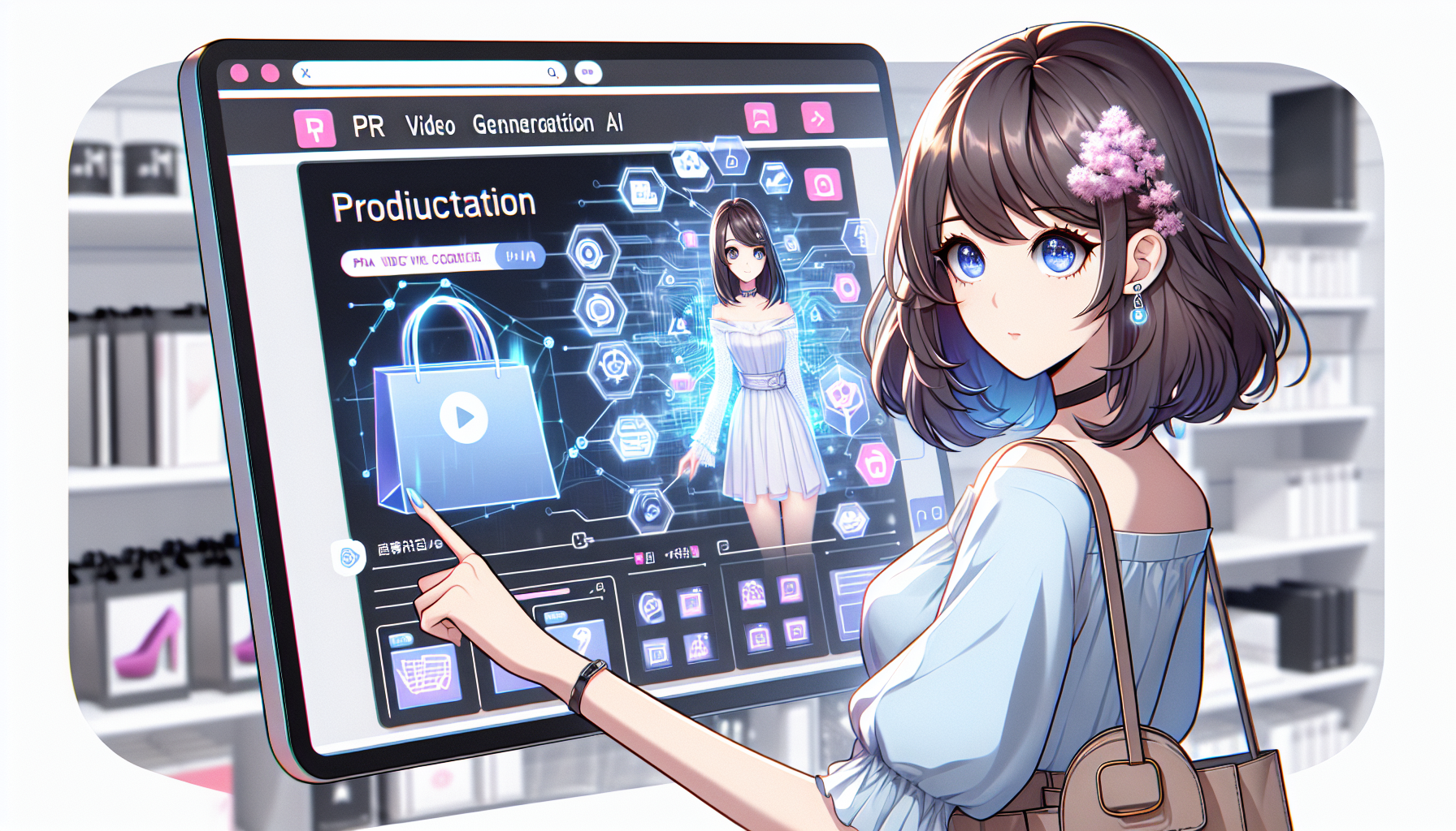 商品撮影シーン