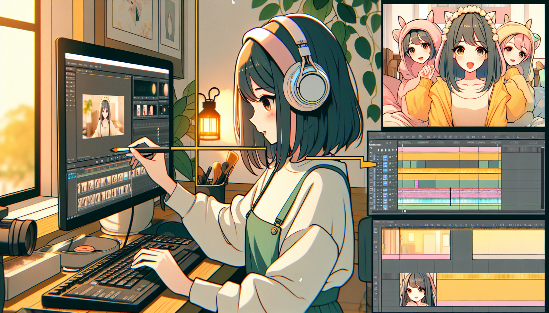 可愛らしい美少女AI