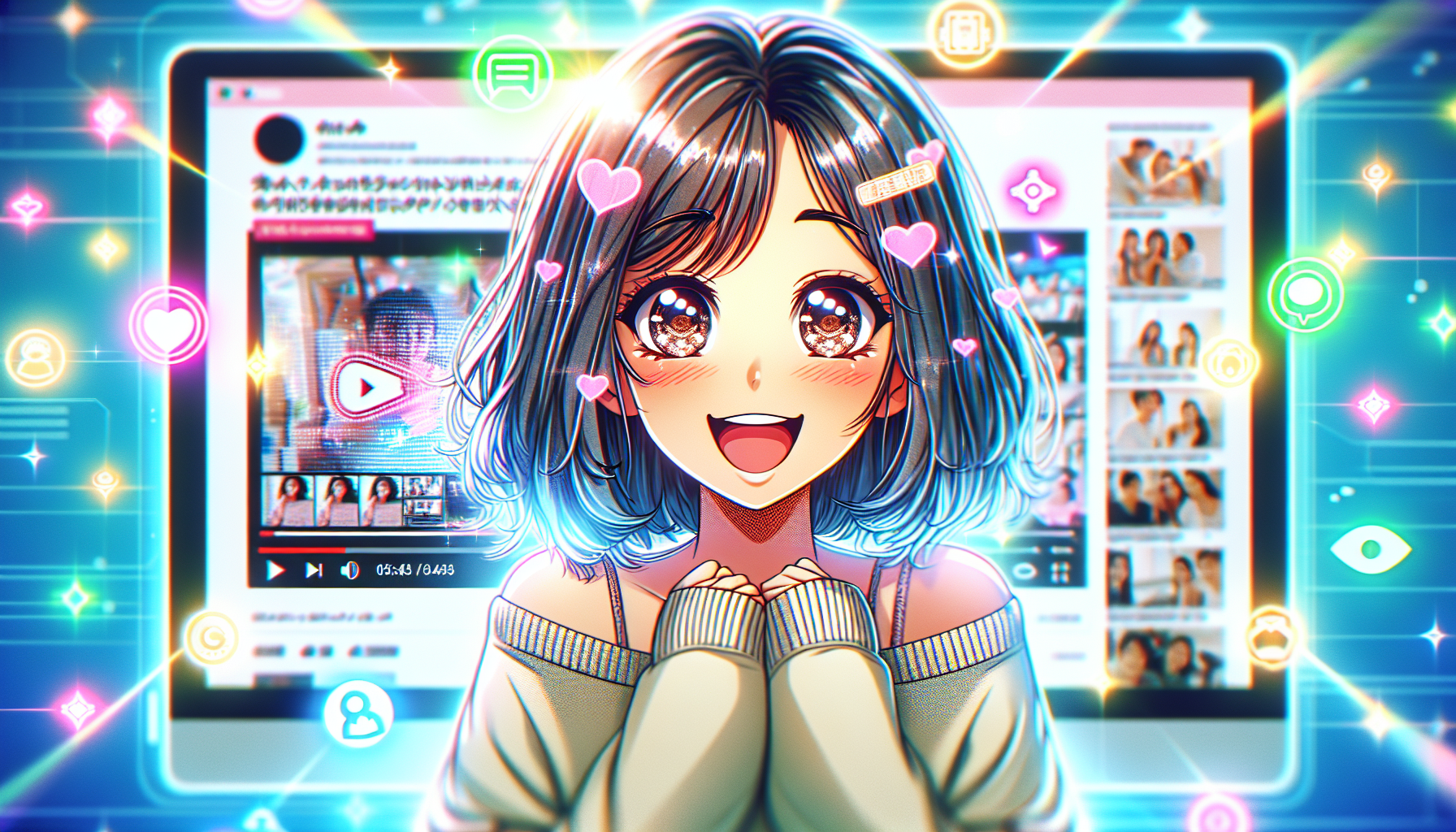 商品と一緒のライフスタイル紹介