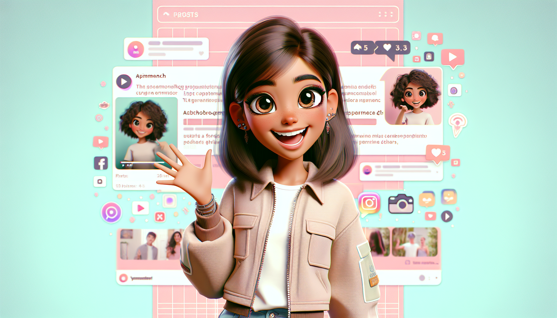 ファッションアイテムのトレンド感を演出する