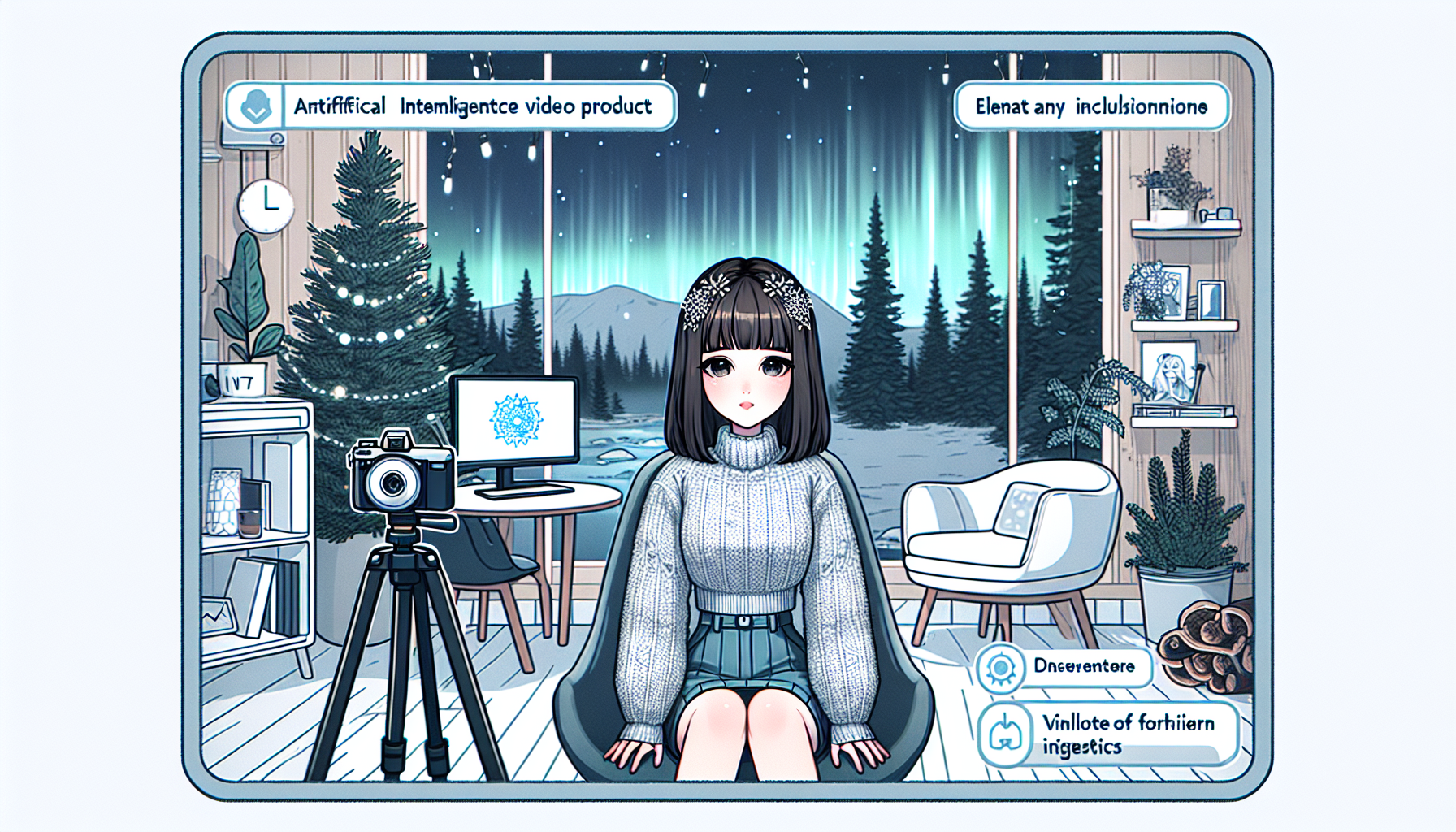 おしゃれなカフェ風