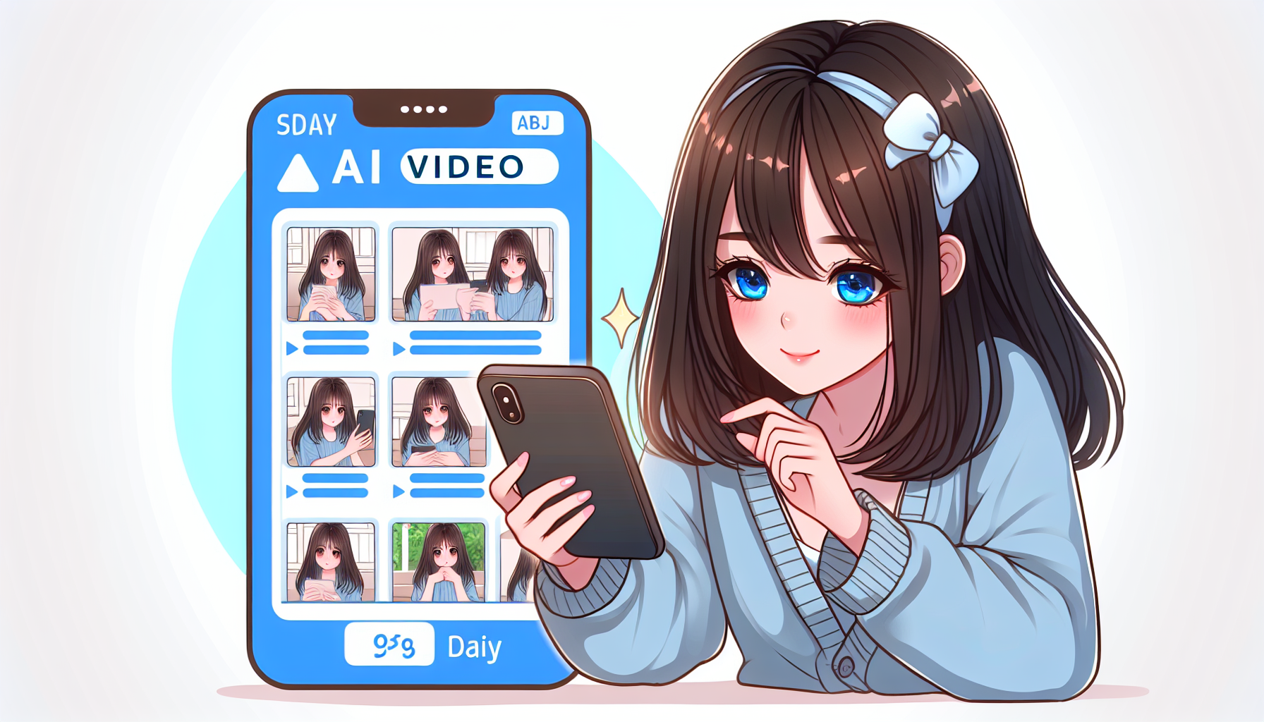 デスクでの作業