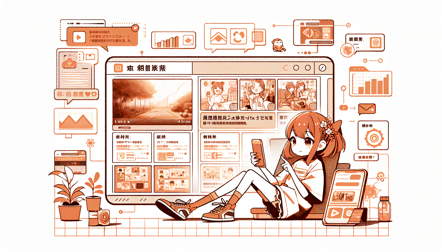 使用シーンを再現