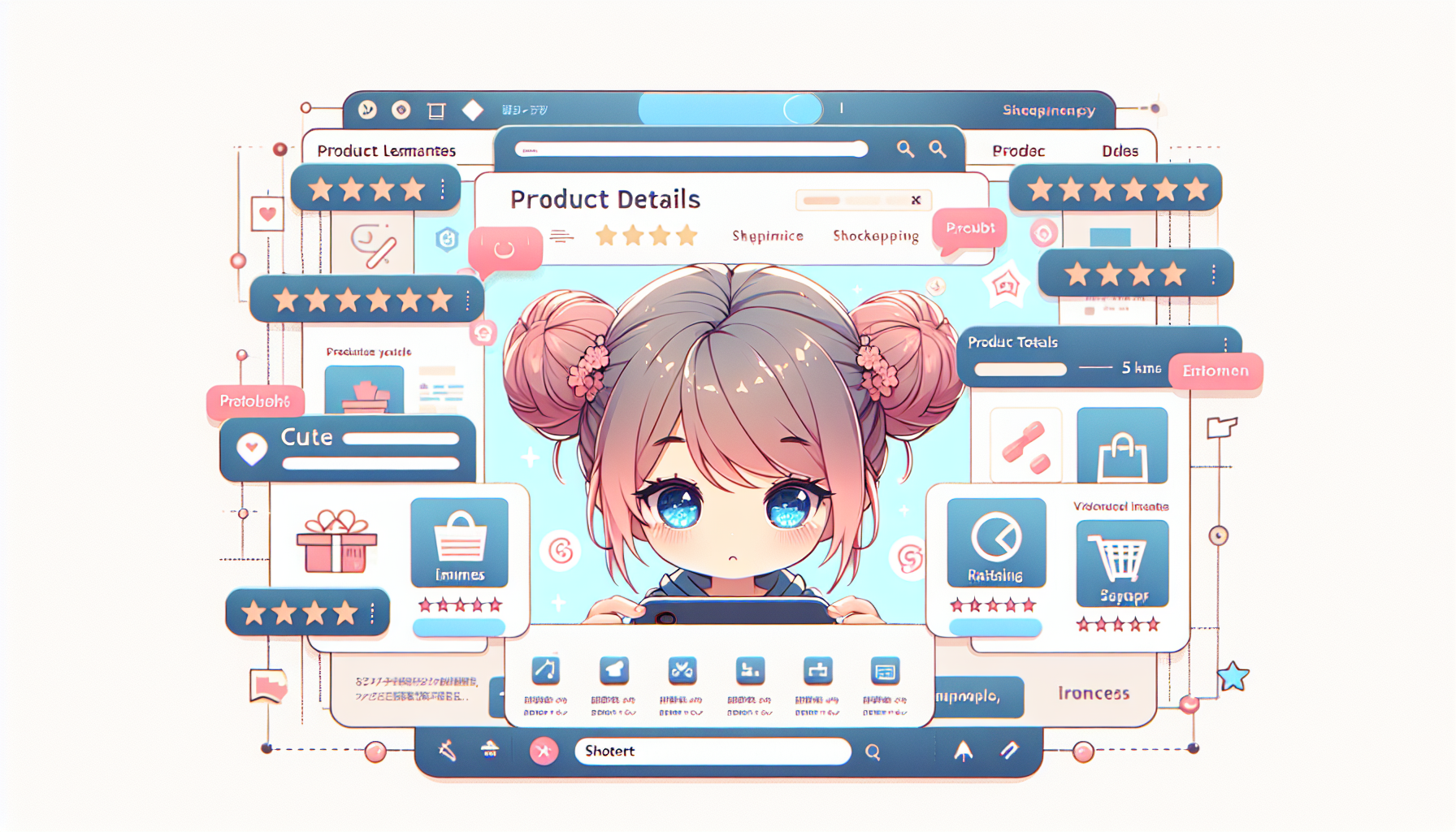 商品の特徴を強調