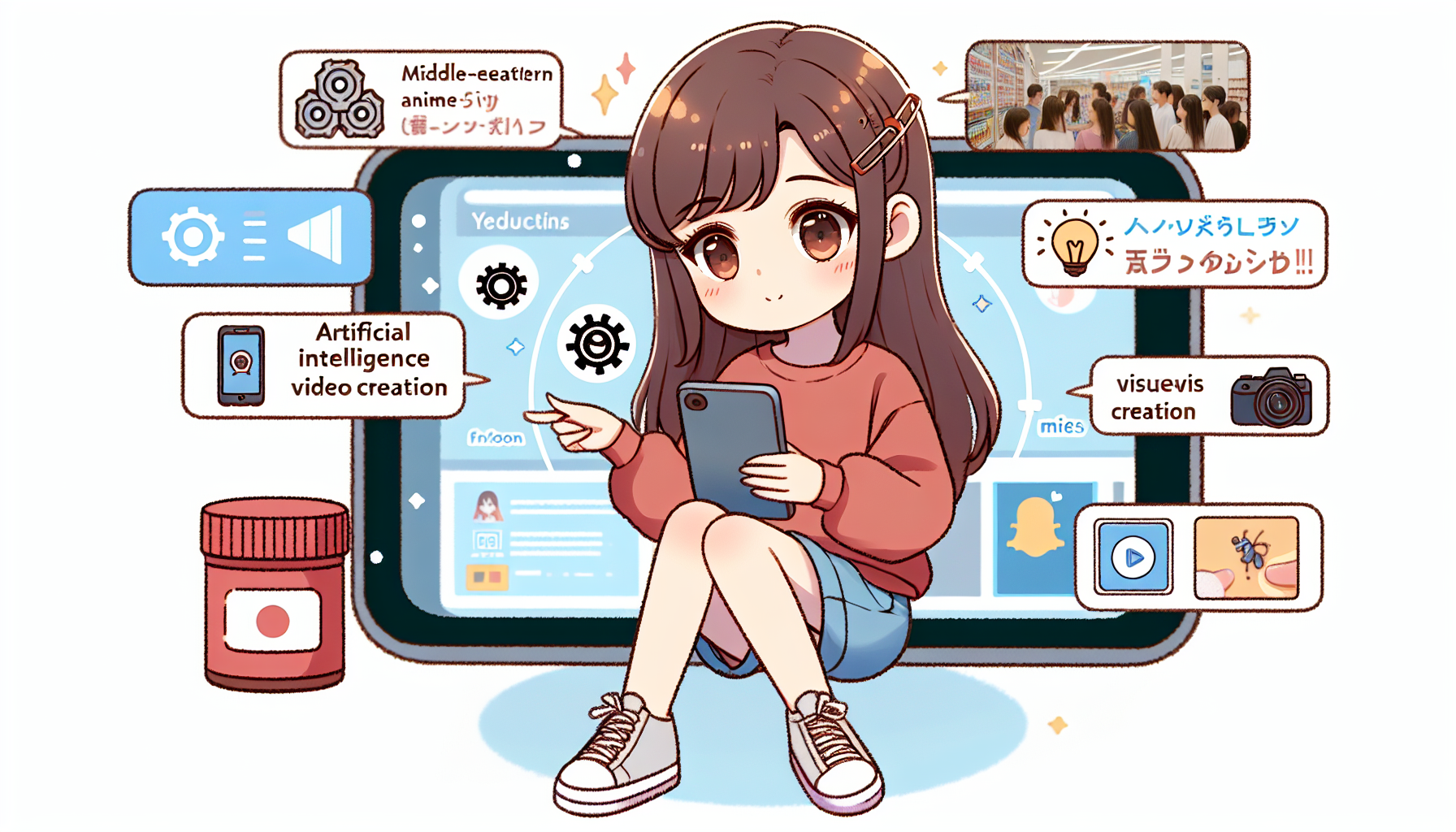 外出先で役立つシーン