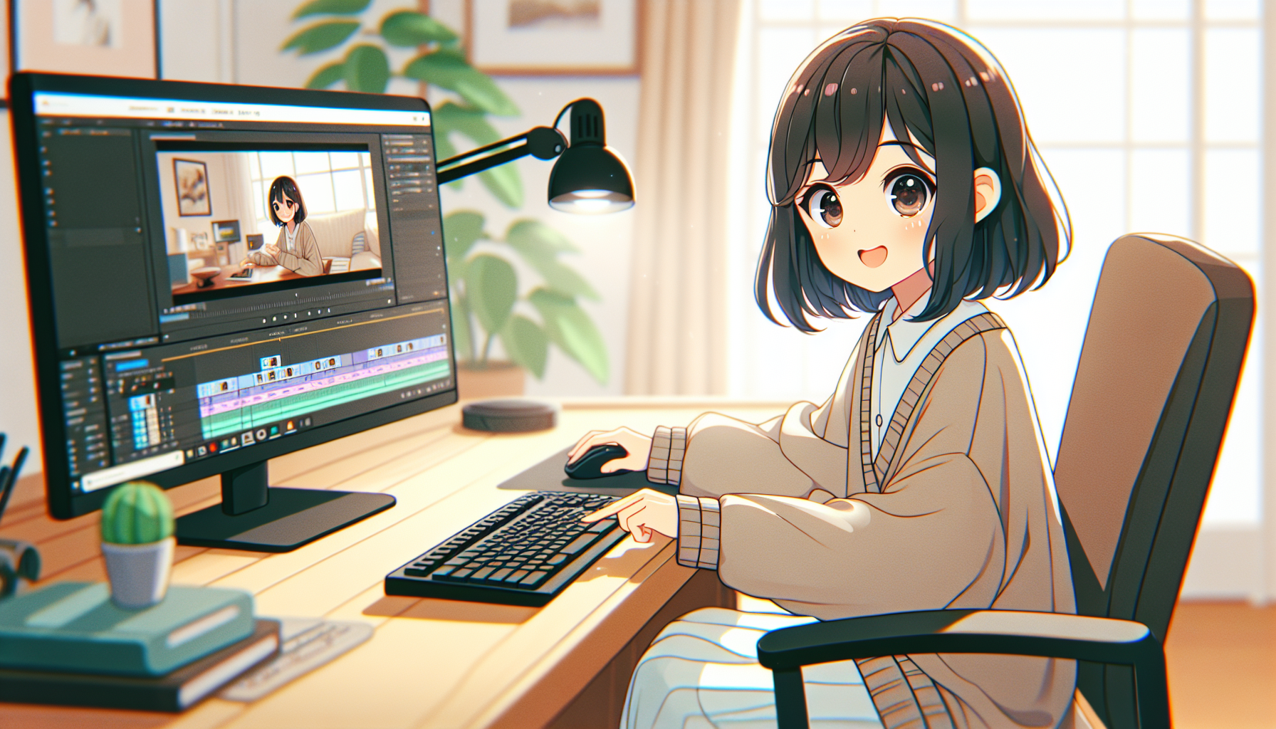 美少女AIと一緒に商品を紹介