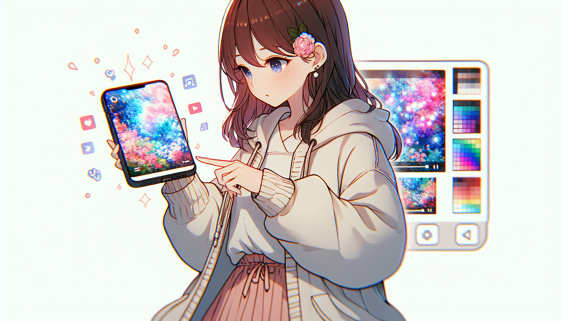 リビングでのリラックスタイム