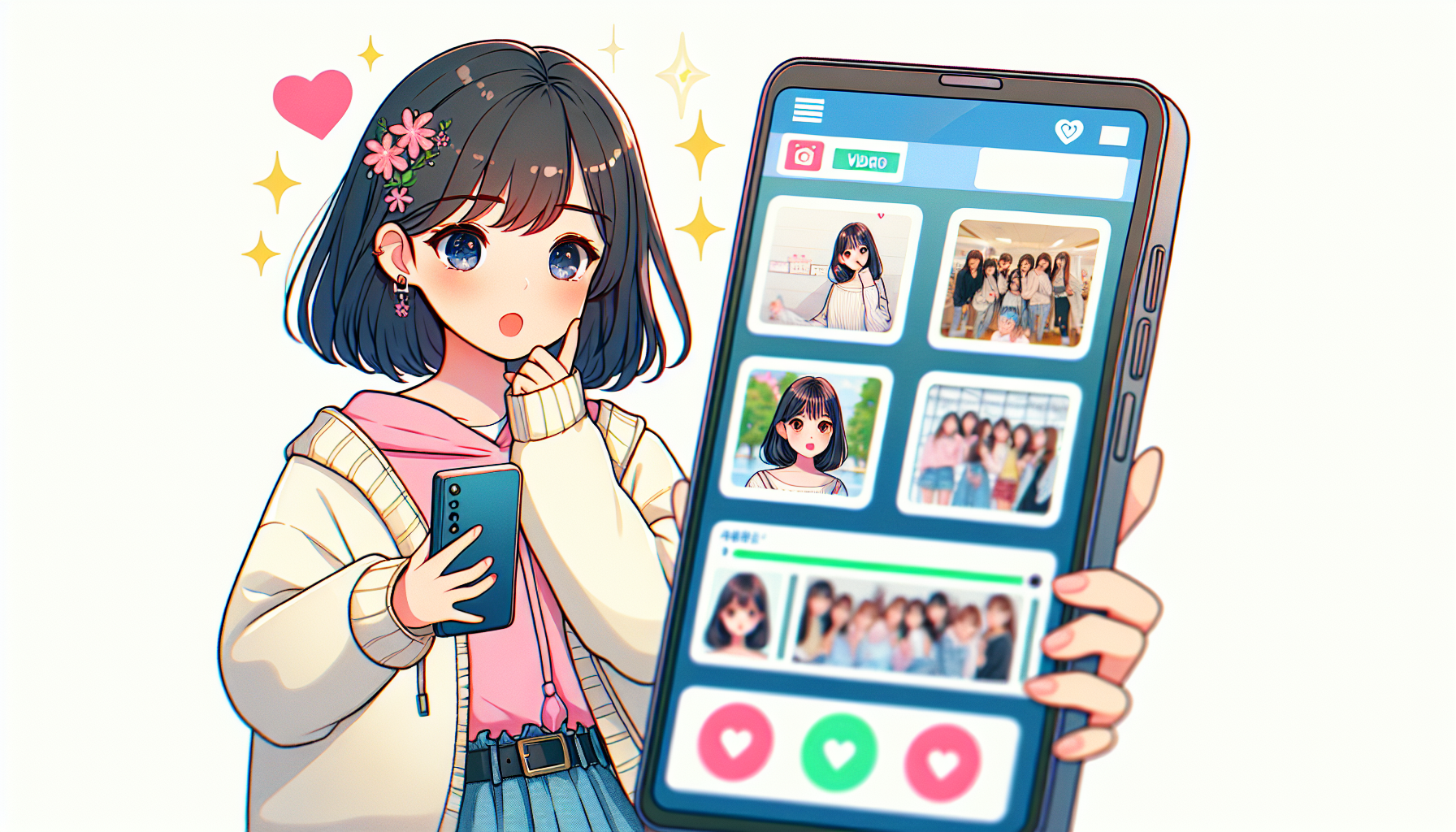 購買体験シーン