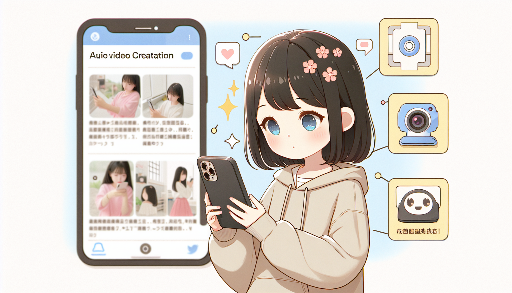 リビングでのリラックスタイム