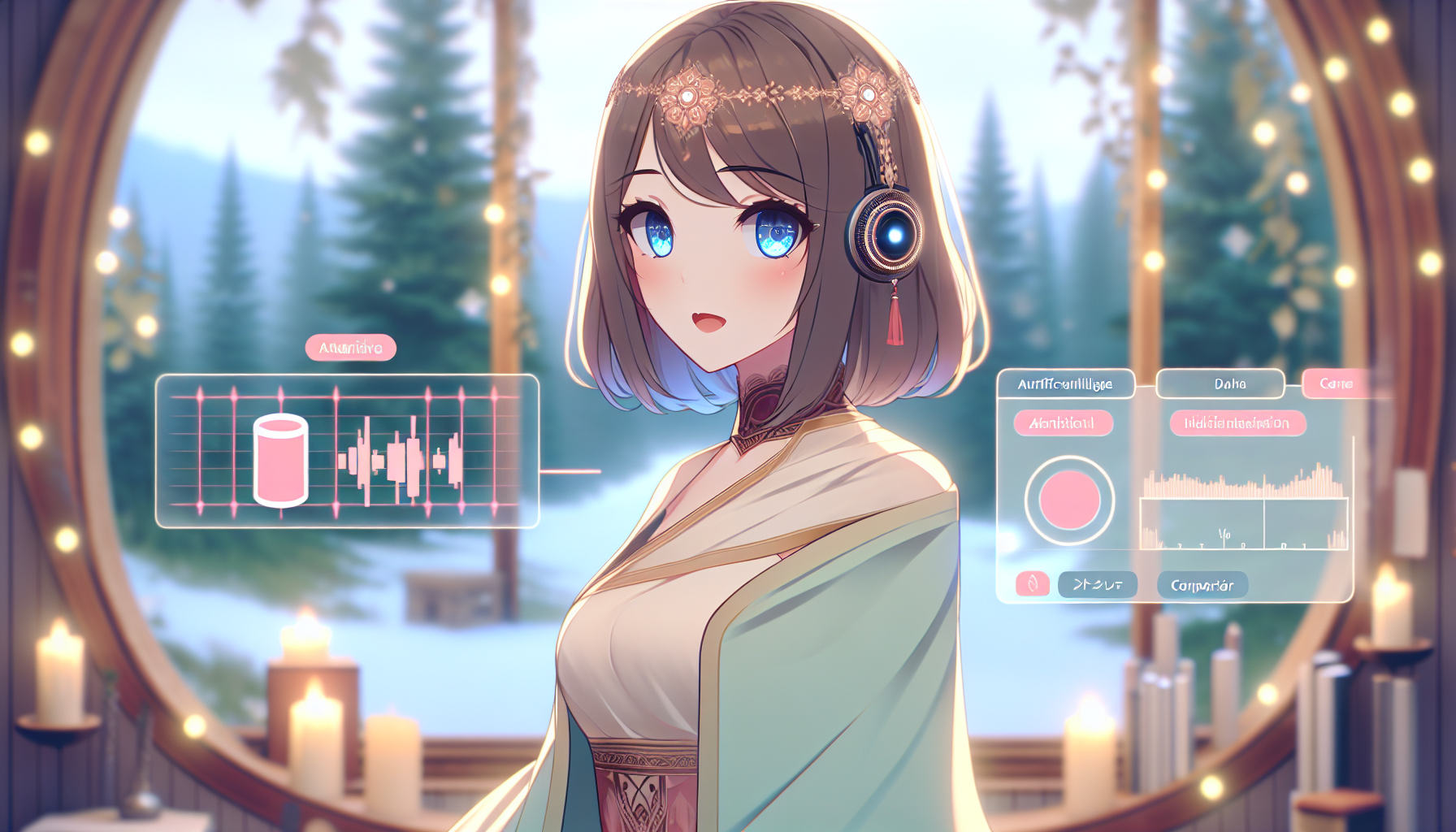 美少女アバターと商品の魅力が融合した世界