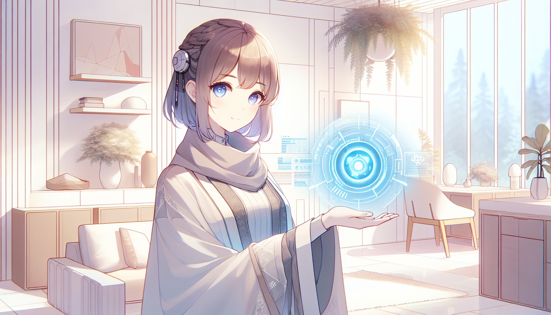 美少女AIと共に商品を紹介