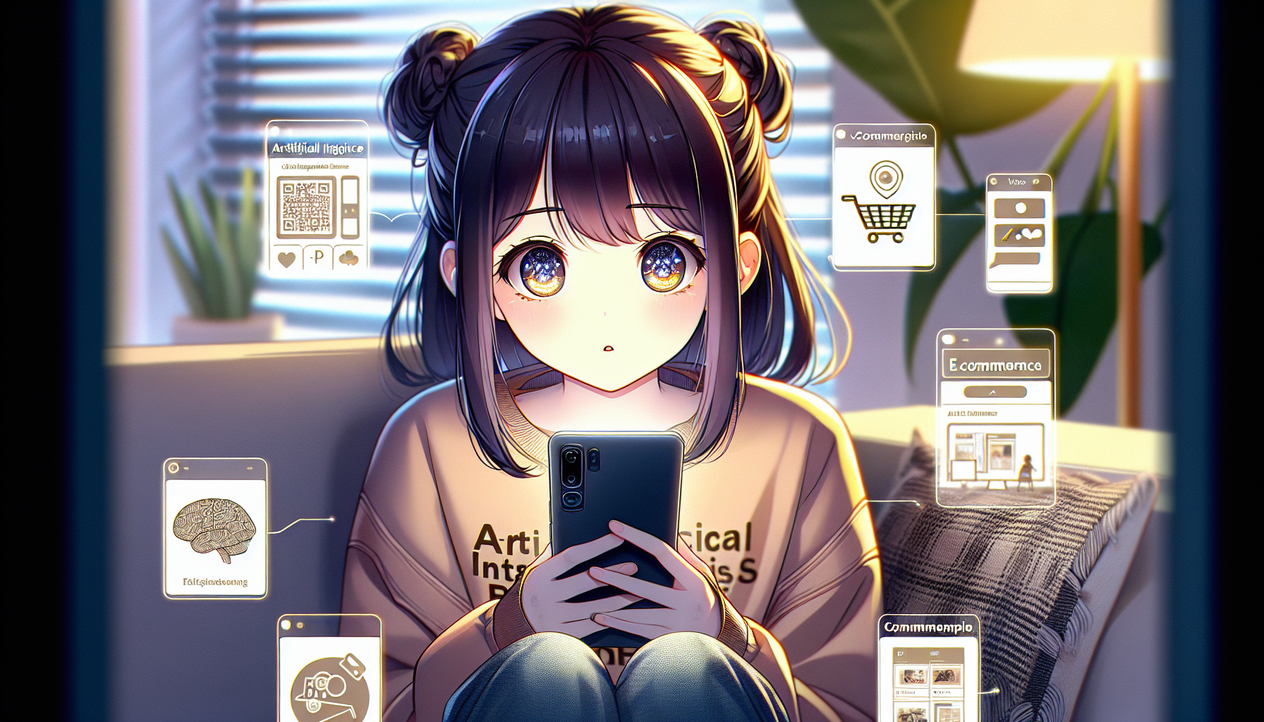 商品の使用イメージを提供