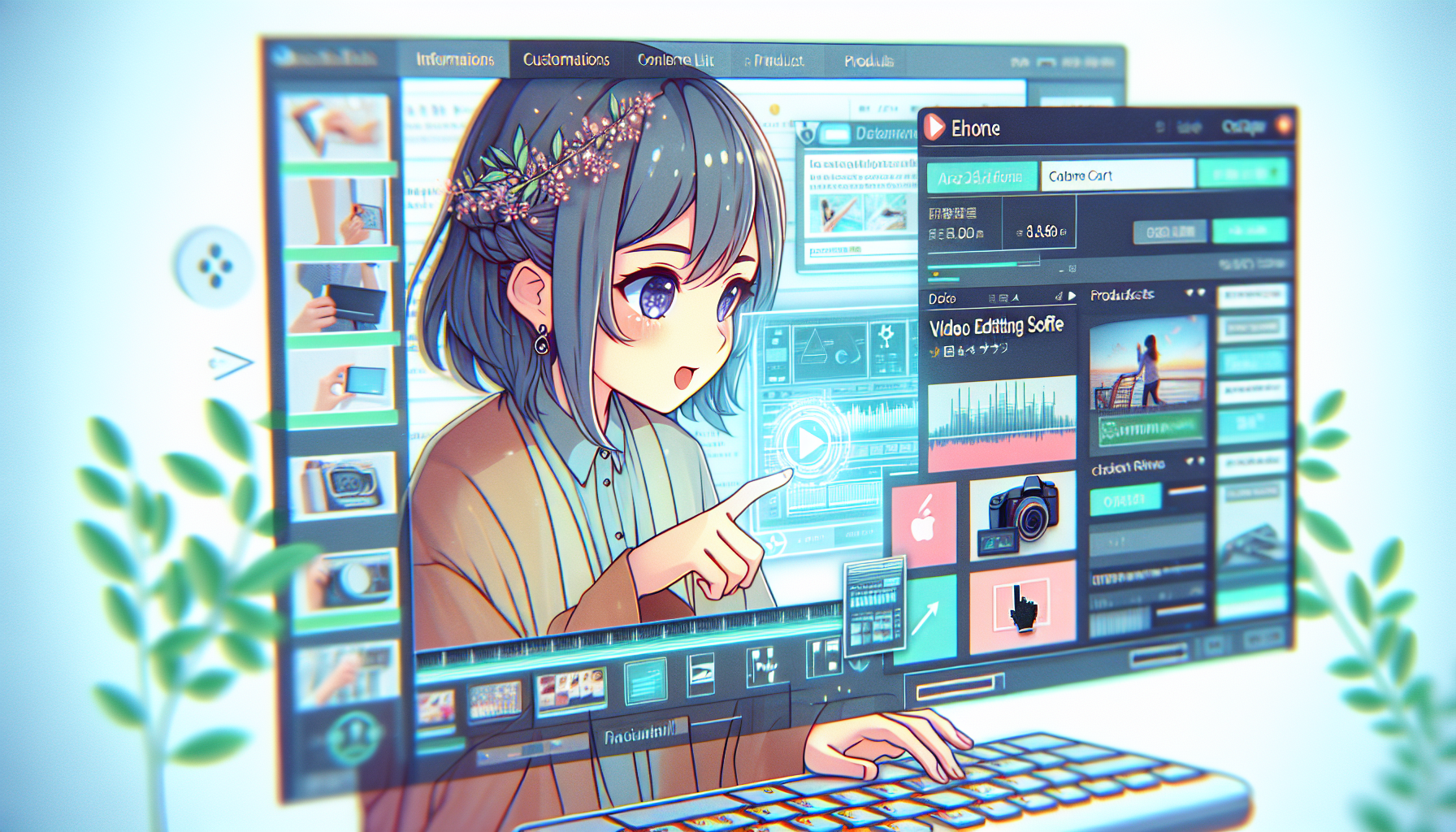 商品の特徴を引き立てる