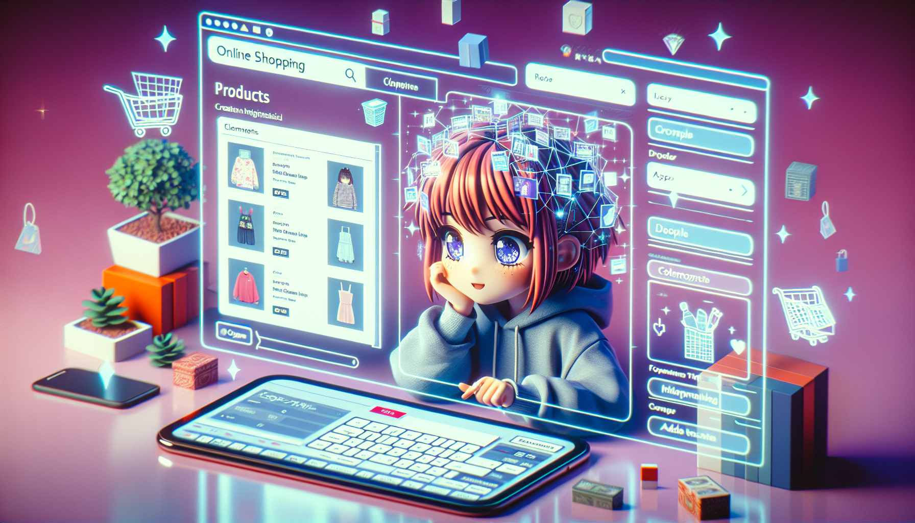 商品の詳細を際立たせる