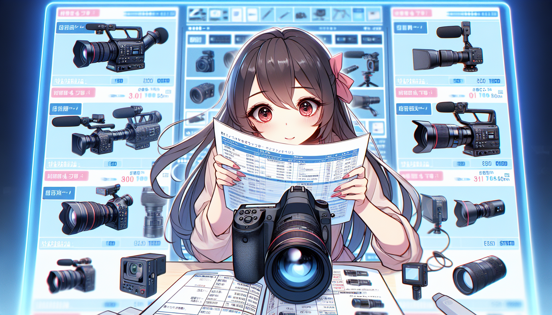 商品紹介動画の撮影